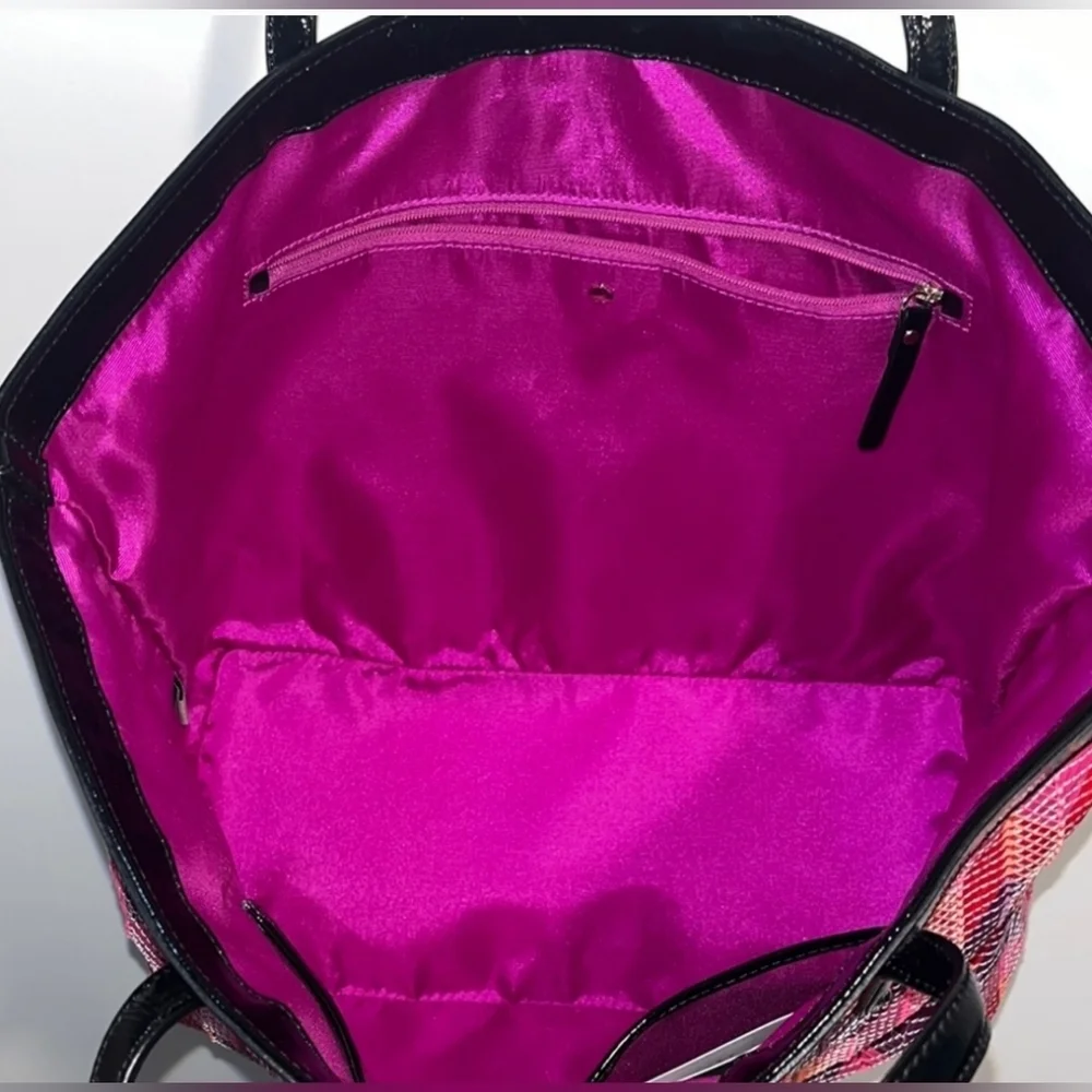 Kate Spade Beverly Breeze Woven Small Coal Tote Bag NWT 💜HOST PICK💜 - Picture 9 of 15